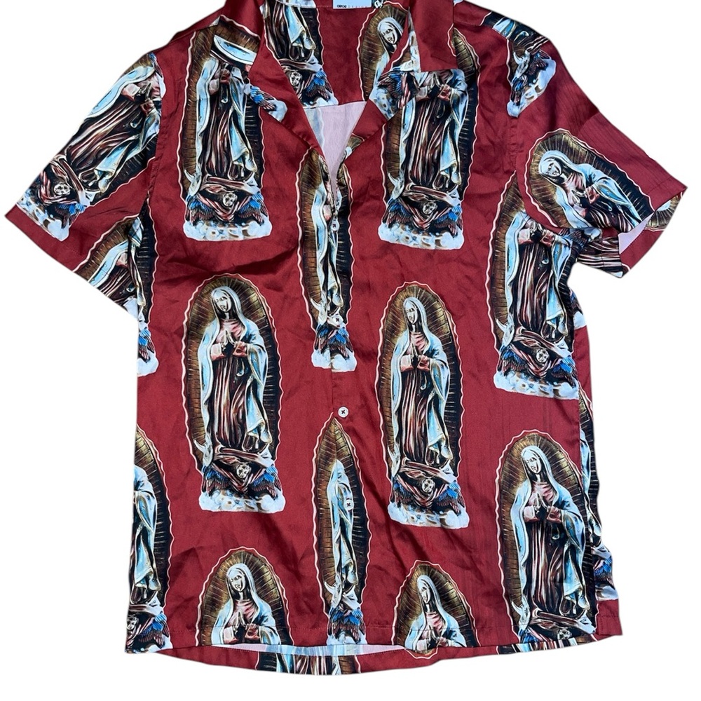 ASOS Viscose Virgin Mary Shirt